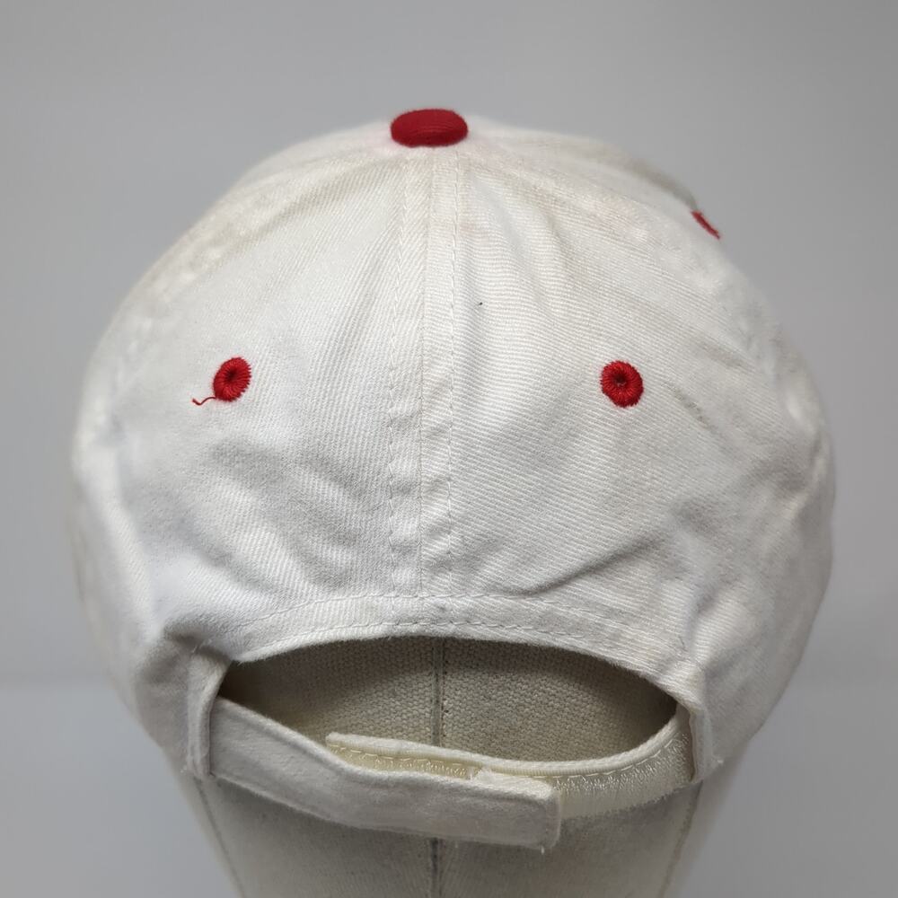 Simplot Agribusiness Strapback Hat White One Size… - image 6